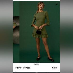 Reformation mini dress. Never worn, but tag was removed. Size 2